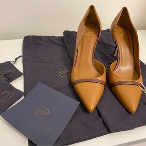 Malone Souliers Morrissey pump, tan and brown, EU 38.5